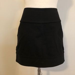Black Diane von Furstenberg Mini Skirt